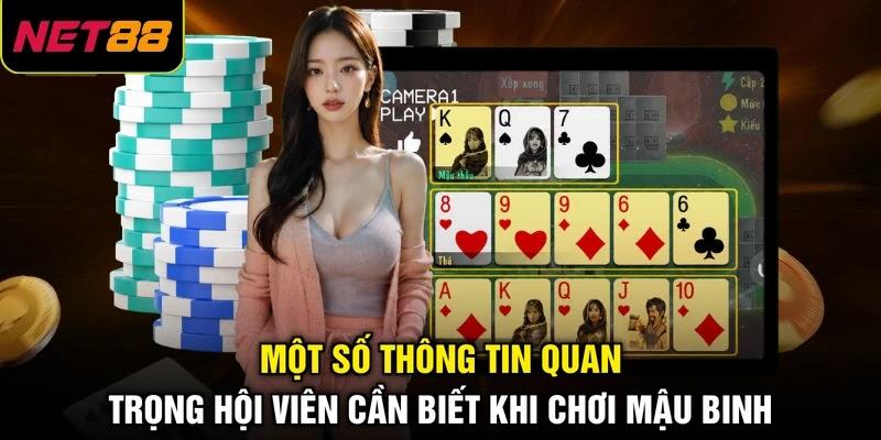 Một số thông tin quan trọng hội viên cần biết khi chơi mậu binh Một số thông tin quan trọng hội viên cần biết khi chơi mậu binh