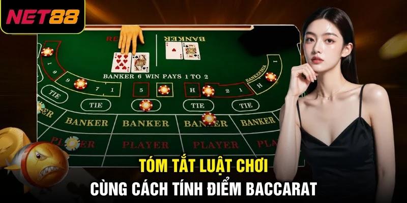 Tóm tắt luật chơi cùng cách tính điểm Baccarat Tóm tắt luật chơi cùng cách tính điểm Baccarat